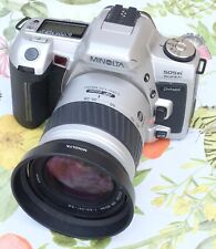 Minolta Dynax 505si et objectif AF 28-80mm f/3,5-5,6 vendu pour pièces
