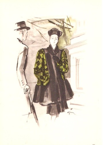 Publicite dessin mode - publicite, de