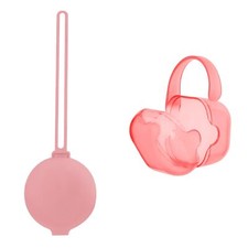 Boite a Sucette Bebe 2pcs Boîte De Rangement en Silicone pour Sucette Boîte À...