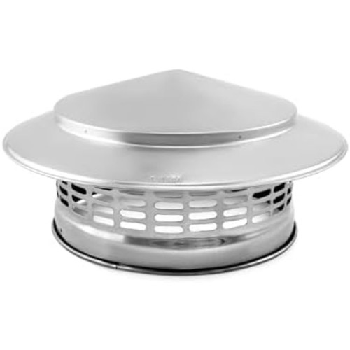 Bouchon cheminée acier - de,