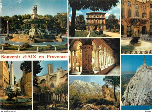 Carte postale aix - carte,