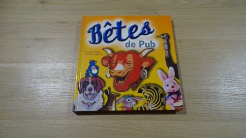 Vintage livre les - betes, pub