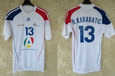 Maillot handball FRANCE KARABATIC n°13 Champion du MONDE 2011 ADIDAS blanc M