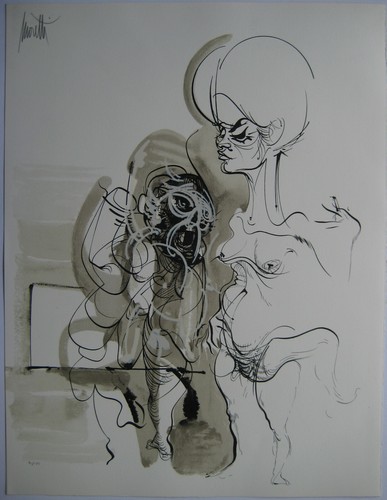 Moretti raymond lithographie - raymond,