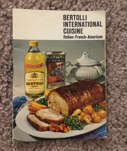 Vtg bertolli oil advertising - vtg,