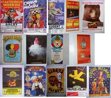 Lot 25 affiches cirque Monde années 80 à 90 – 1 - circus circo