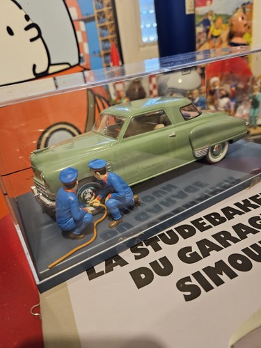 Grande voiture tintin kuifje - voiture,