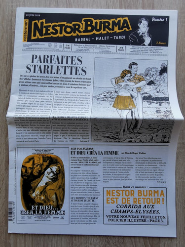 Nestor burma feuilleton - feuilleton, **