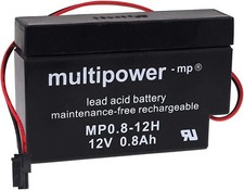 Batterie au plomb multipower pour volets roulants solaires maison et maison 1...