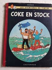 HERGE Tintin Coke en Stock B24 De 1958 BEL ETAT