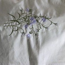 Tissu Ancien Brodé 1m44x1m