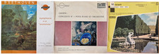 3 Vinyles 33 Tours - Musique classique - Chopin - Mozart - Beethoven