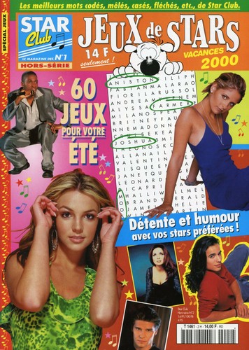 Magazine jeux stars 2 - jeux, de
