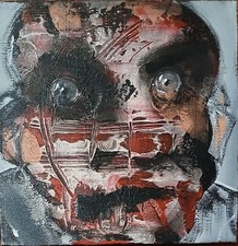 Jean-Christophe FISCHER Acrylique Sur Toile sur châssis 20 X 20 cm