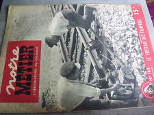 µ? Revue Notre Metier n°182 Kayak Coupe-Vent P.L.M Frettage des traverses