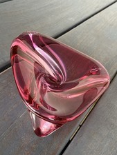 Superbe Vide Poche Coupe Cristal Val St Lambert