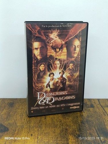 Vhs donjons dragons k7 - &,