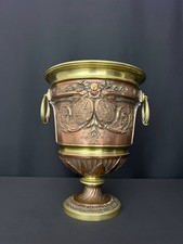 Seau à champagne en cuivre et