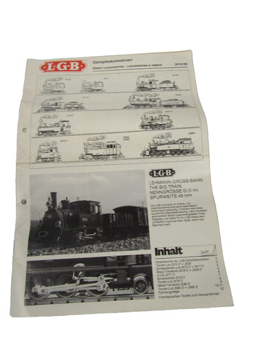 E307 manuel instructions lgb - e307, d'instructions