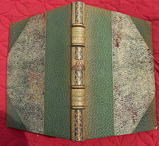 RELIURE MAROQUIN MOSAIQUE