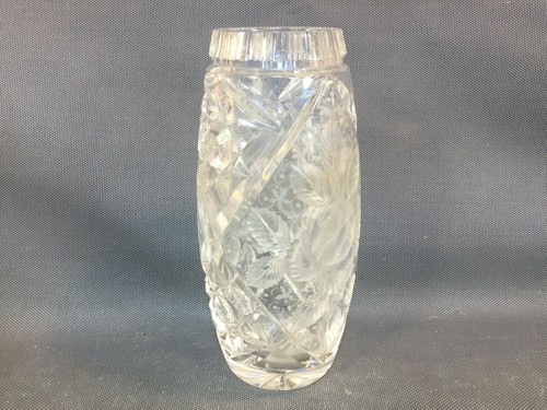Ancien vase verre épais - ancien,