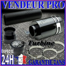 FILTRE BOITE A AIR COMPLETE CARBONE KIT D ADMISSION DIRECTE DYNAMIQUE UNIVERSEL