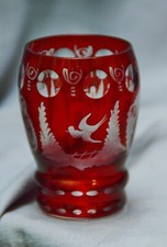 Grand Verre À Liqueur Rubis