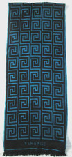 VERSACE  écharpe laine et soie TBEG vintage authentique 37x180 cm
