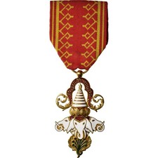 Laos, Ordre Du Million d'Eléphants et du Parasol Blanc, Médaille, 1909
