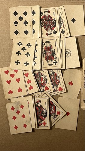 Ancien jeu cartes français - ancien, de