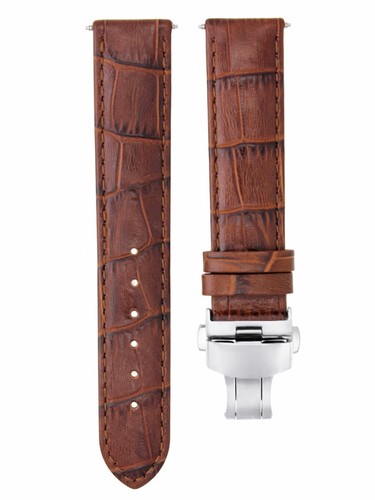 20mm light brown leather - 20mm,