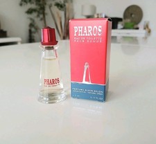 Eau de Toilette Pharos De Alain Delon 5 ml. Boite. Plein. Très Bon État. Rare