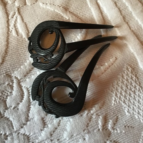Paire peignes à chignon - paire,