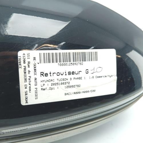 Retroviseur gauche hyundai - retroviseur,