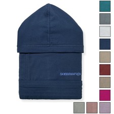 Peignoir Unisexe Homme Femme Sommaruga En Microfibre De Coton De Voyage 6419