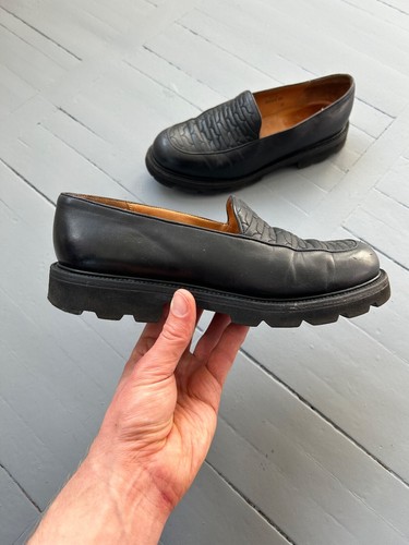 Weston mens black leather - j.m.,