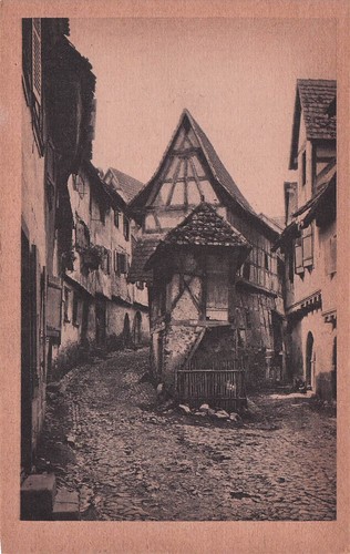 Eguisheim maison a pignon - a,