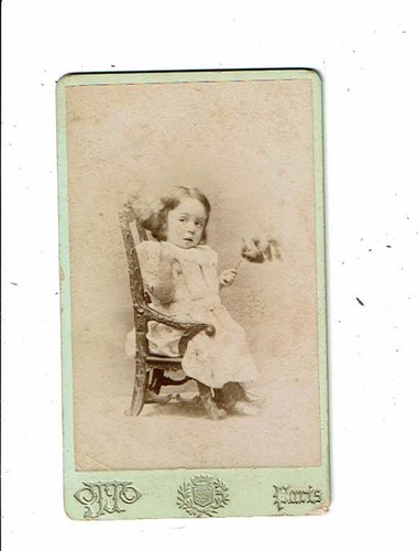 Photographie cdv bébé - cdv,