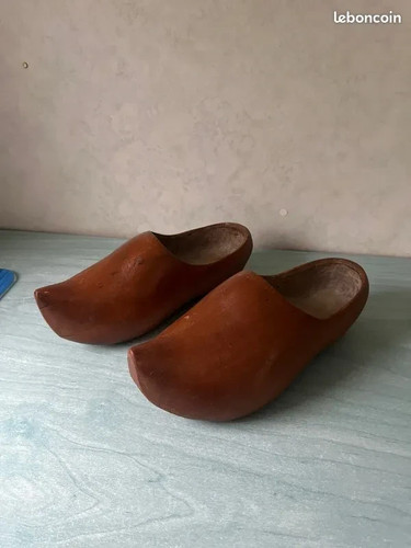 Sabot bois ancien 2 - bois,