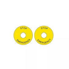 Disque arrêt urgence - disque, d'arrêt