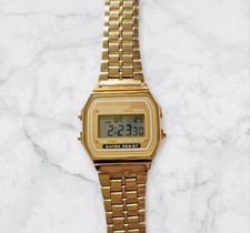 Montre Digitale Style Casio - Rétro Chic en AcierInoxydable, Etanche
