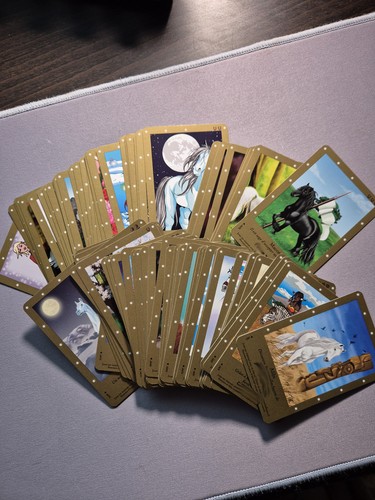 Carte collectionner chevaux - carte,