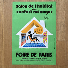 AFFICHE PUBLICITAIRE VINTAGE -