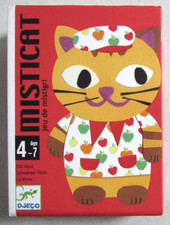 Jeu de société de voyage Misticat Djeco Jeu de Mistigri Âge 4-7 ans Complet