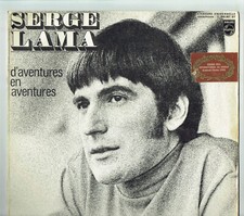 33T Serge LAMA Disque LP 12" D'AVENTURES EN AVENTURE - PHILIPS 844907 punki64