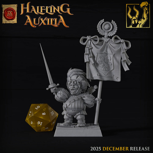 Porte banniere halfling