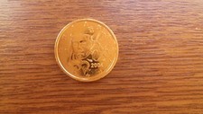 Plaqué OR France 2004 2 cent 