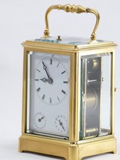 pendule de voyage ou pendulette d'officier carriage clock uhr reloj orologio