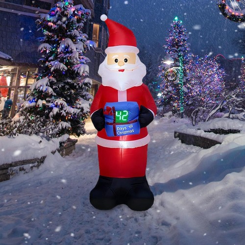Père noël gonflable - noël,