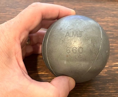 Vintage french petánque boule - petÁnque,